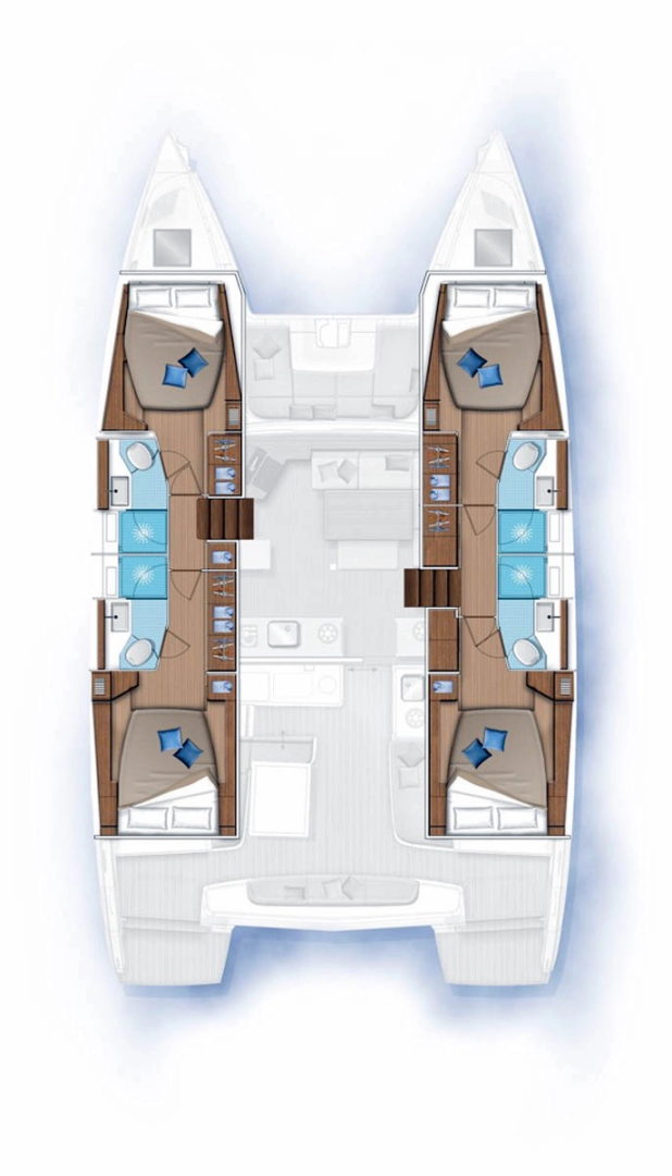 Hire Catamaran with or without skipper Lagoon Road Town