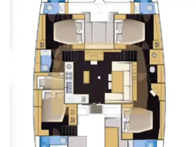 Yacht hire Road Town cheap Lagoon 52 F