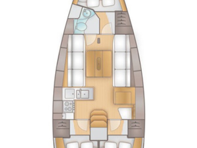 Charter a Salona Salona 38 in Kaštela on Samboat