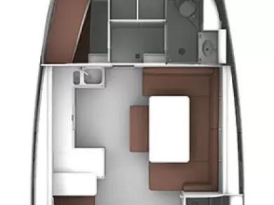 Bavaria Cruiser 51 charter bareboat or skippered in  Split