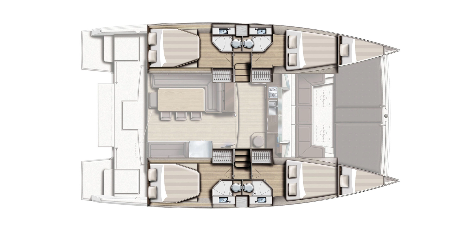 Catamaran hire in Préveza - Bali Bali 4.3