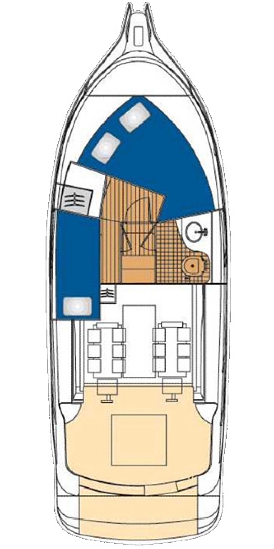 Sas Vektor Vektor 950 charter bareboat or skippered in  Sukošan