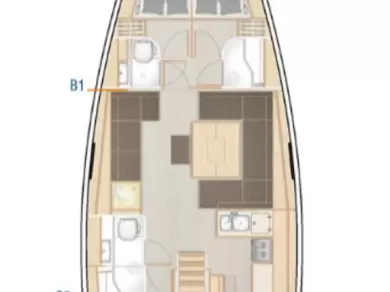 Yacht hire Seget Donji cheap Hanse 458
