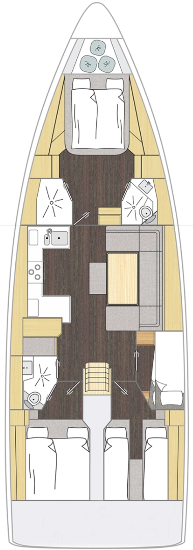 Yacht charter Zadar - Bavaria Bavaria C46 on SamBoat