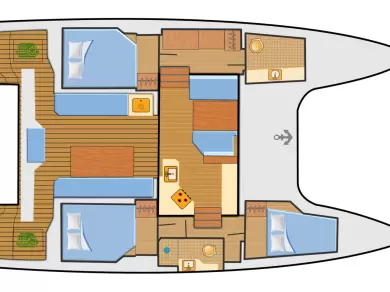 Hire Catamaran with or without skipper Nautitech Rogoznica