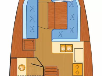 Yacht charter Punat - Jeanneau Sun Odyssey 389 on SamBoat