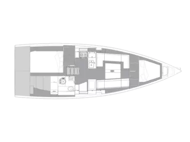 Elan E4 charter bareboat or skippered in  Punat