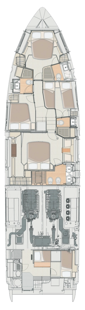 Hire a Azimut Azimut 72 Fly Sukošan