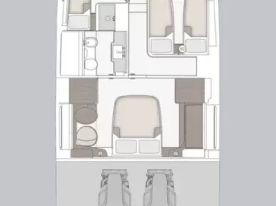 Luxury Yacht hire in Podstrana - Azimut Azimut Magellano 66