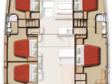 Hire Catamaran with or without skipper Bali Rogoznica