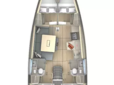 Hire Sailboat Dufour with a boat licence