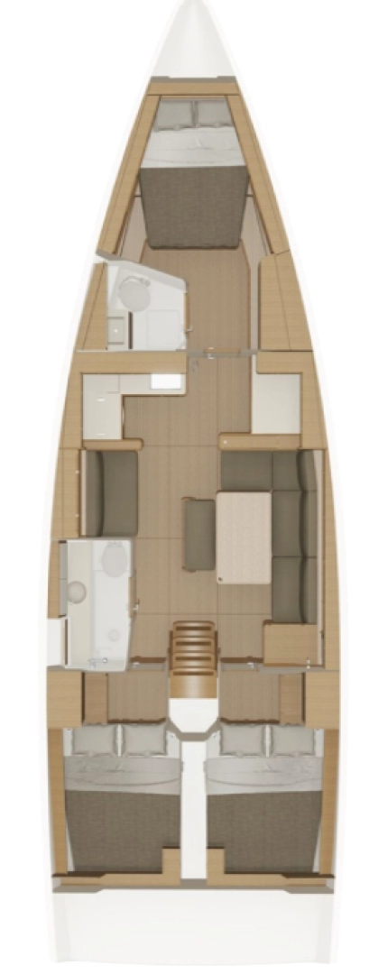 Yacht charter Šibenik - Dufour Dufour 430 on SamBoat