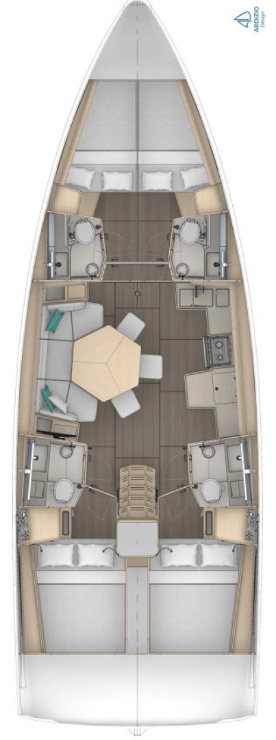 Charter a Dufour Dufour 44 in Trogir on Samboat