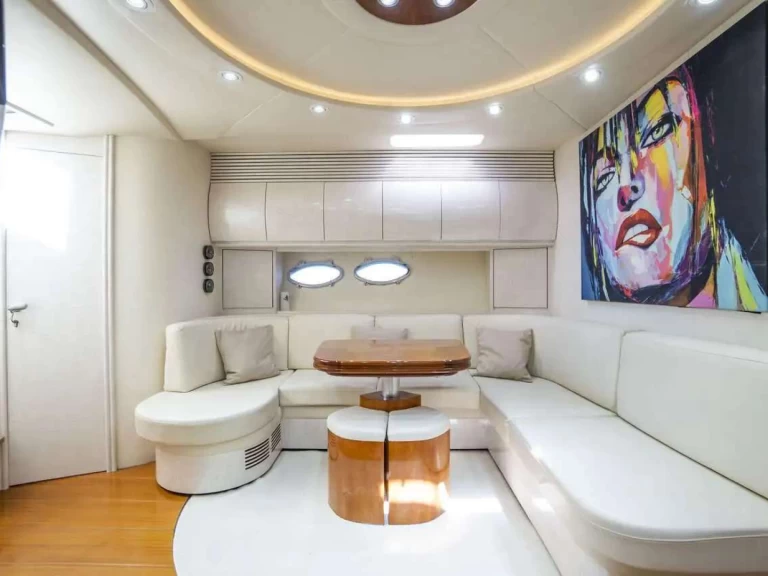 Pershing LA KOUPETI charter bareboat or skippered in  Kalo Livadi