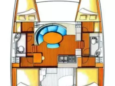 Hire Catamaran Lagoon with a boat licence