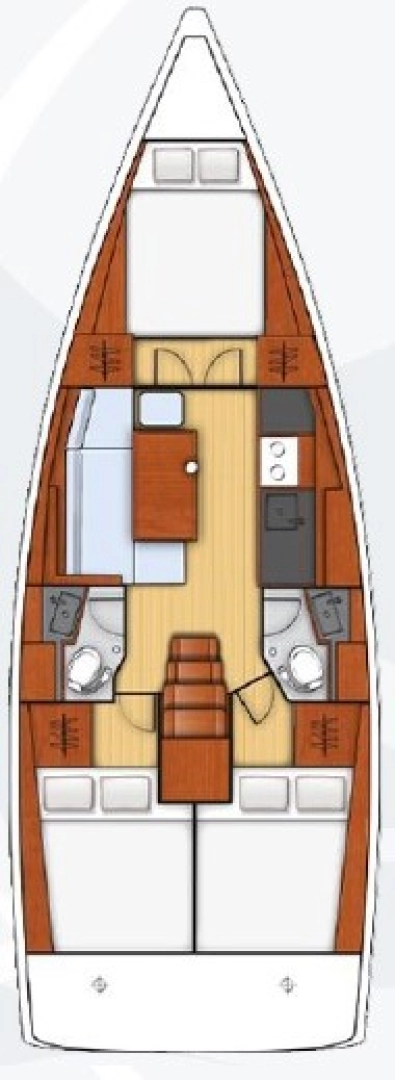 Yacht hire Pomer cheap Oceanis 38