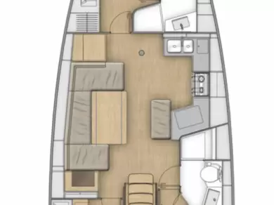 Charter a Bénéteau Oceanis 40.1 in Pomer on Samboat