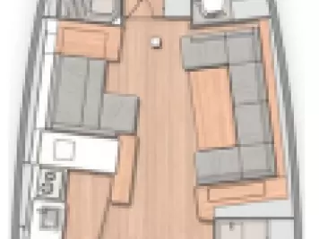 Bénéteau Oceanis 54 charter bareboat or skippered in  Seget Donji