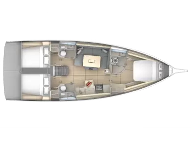 Dufour Dufour 41 charter bareboat or skippered in  Pálairos