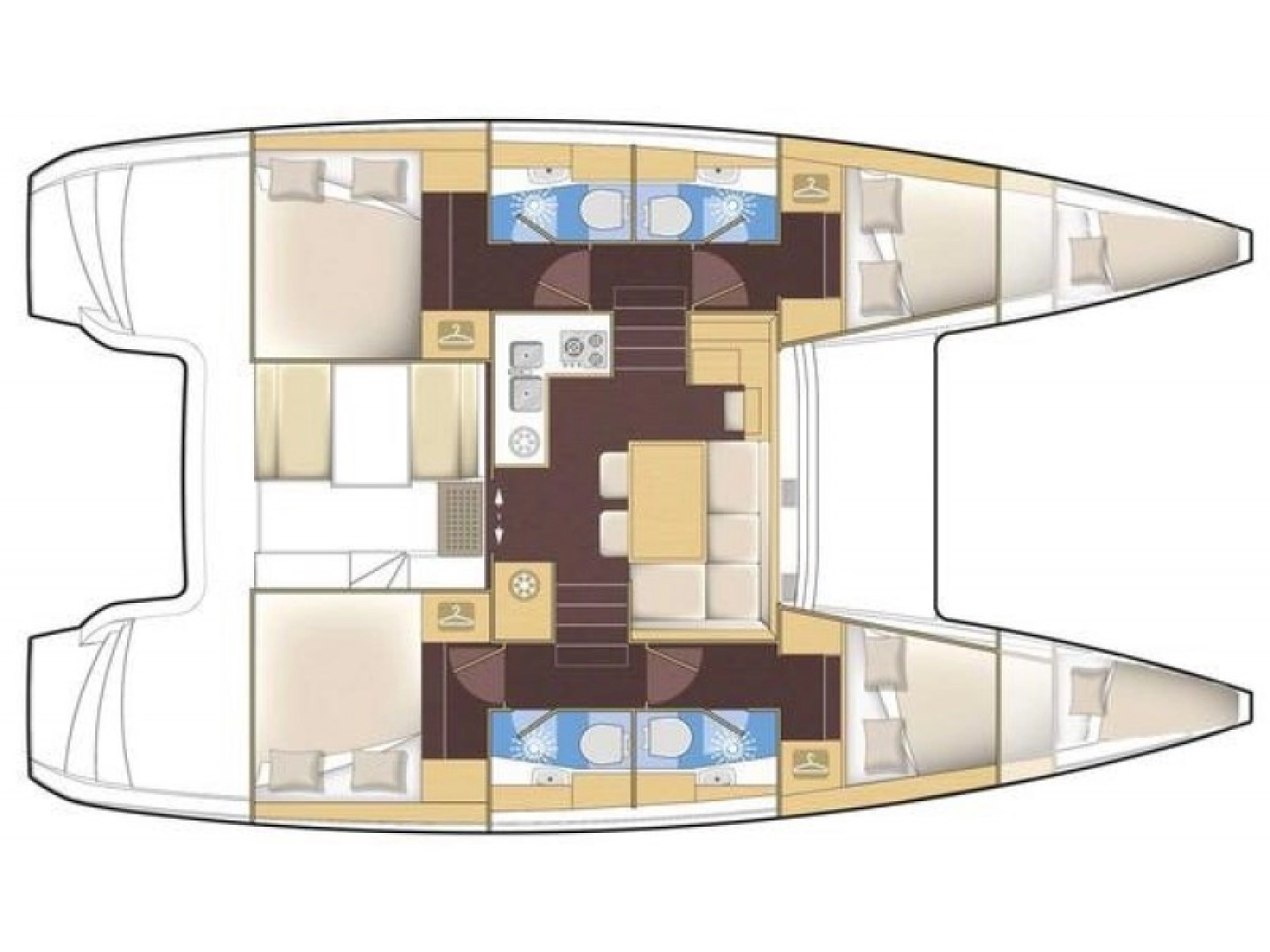 Catamaran to hire Alimos at the best price