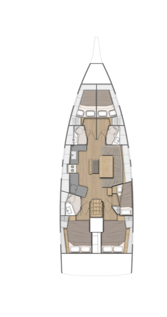 Sailboat hire in Alimos - Bénéteau Oceanis 46.1