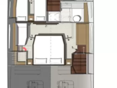 Hire a Jeanneau Prestige 520 Flybridge - 3 + 1 cab. Split