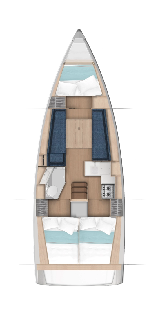 Hire a Jeanneau Sun Odyssey 350 Komolac