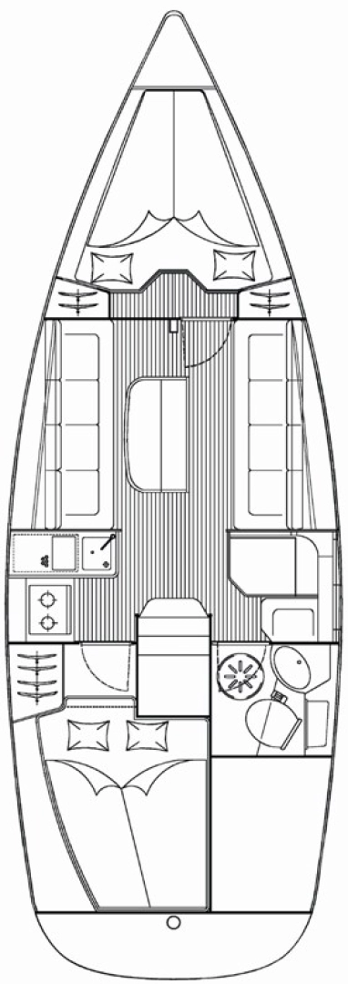 Sailboat hire in Punat - Bavaria Bavaria 30 Cruiser