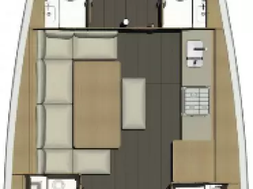 Hire Sailboat with or without skipper Dufour Horta