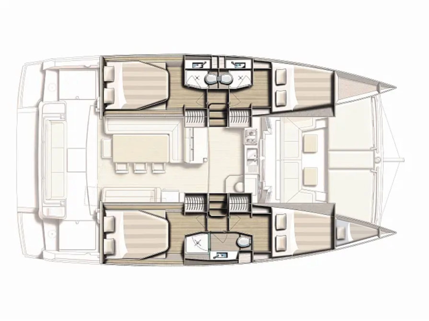 Bali Bali 4.1 charter bareboat or skippered in  Biograd na Moru