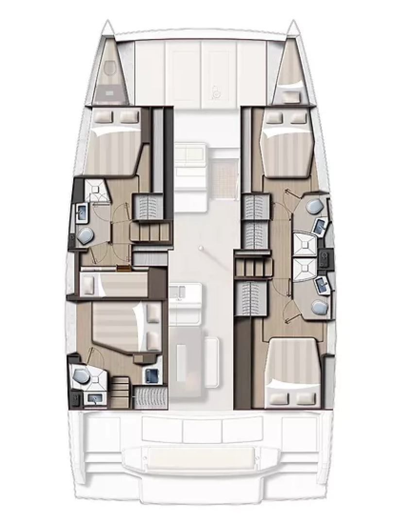 Hire Catamaran with or without skipper Bali Biograd na Moru