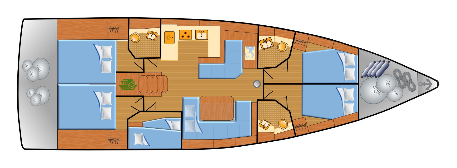 Charter a Bénéteau Oceanis 51.1 in Can Pastilla on Samboat