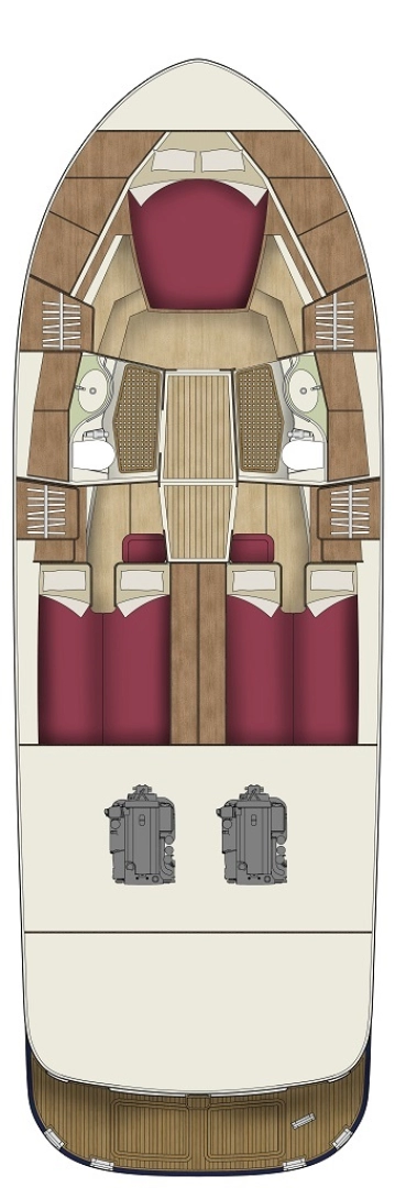 Hire Luxury Yacht Sas Vektor with a boat licence