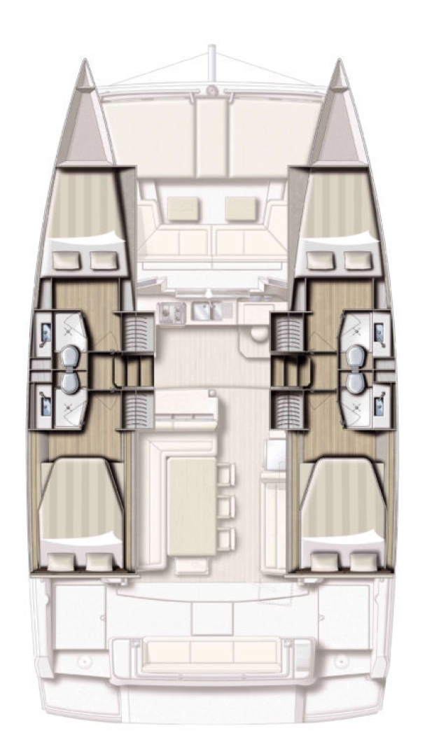 Yacht charter Lefkáda - Bali Bali 4.1 on SamBoat