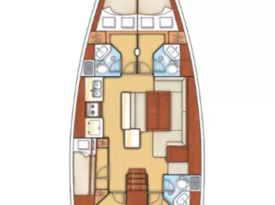 Sailboat to hire Vlycho at the best price