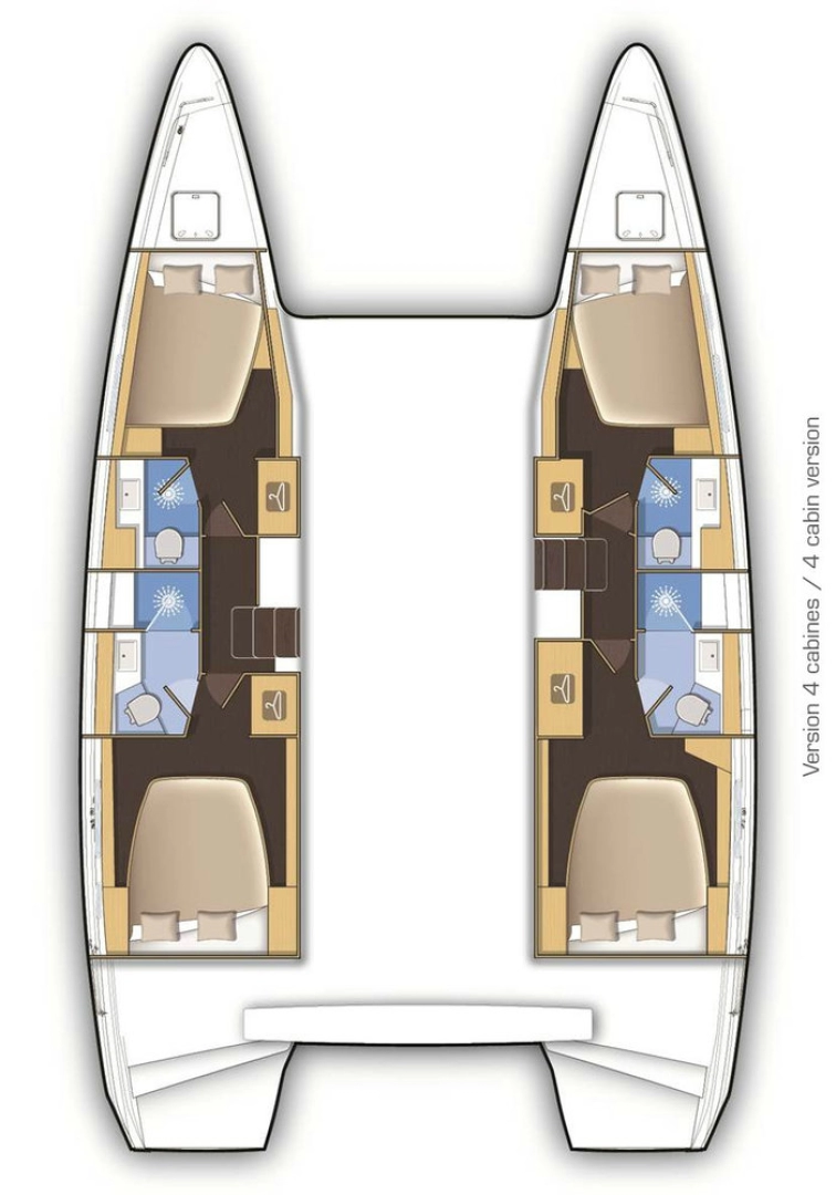 Hire a Lagoon Lagoon 42 Salamina
