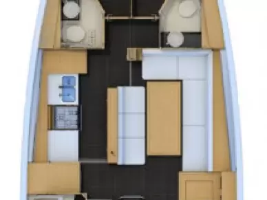 Yacht hire Split cheap Jeanneau 54