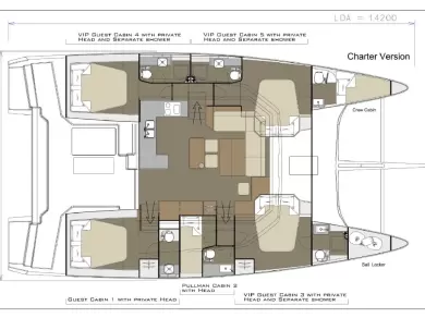 Charter a Dufour Dufour Catamarans 48 Sail in Pirovac on Samboat