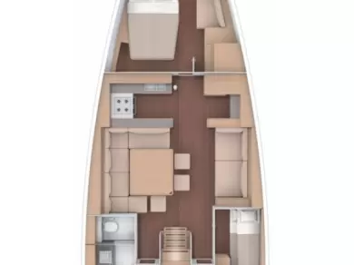 Hire Sailboat Dufour with a boat licence