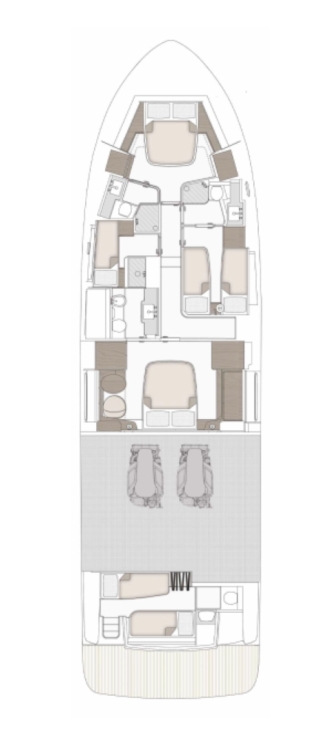 Hire Luxury Yacht Azimut with a boat licence