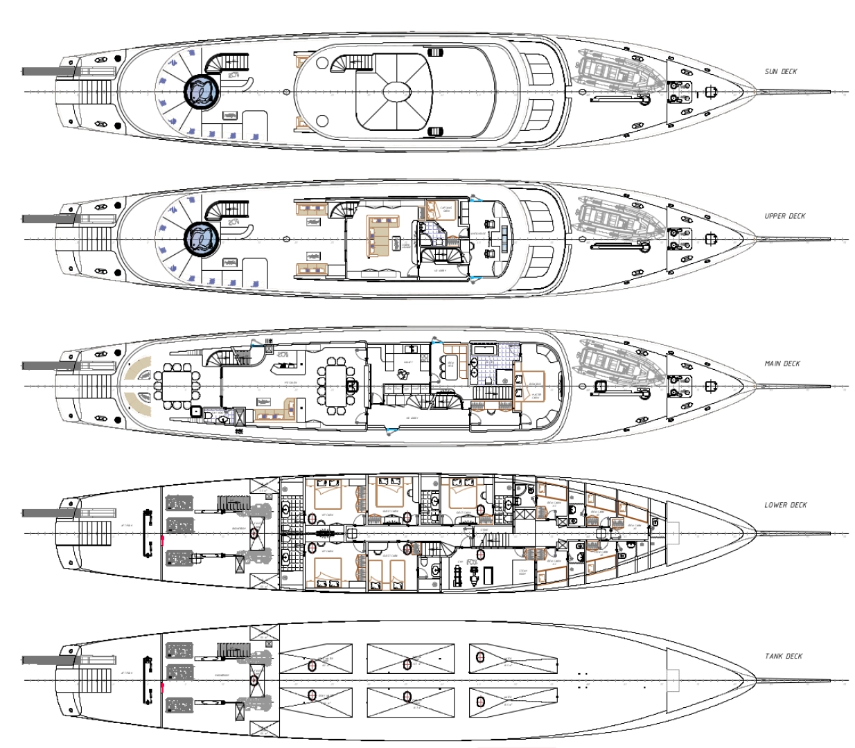 Hire Luxury Yacht Custom Made with a boat licence