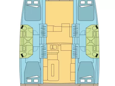 Hire Catamaran with or without skipper Bali Nassau