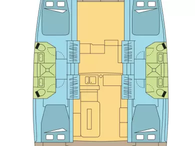 Hire Catamaran with or without skipper Bali Saint George's