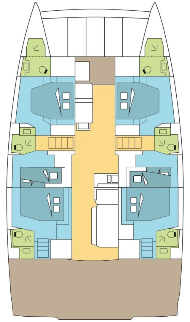 Catamaran hire in Le Marin - Bali Bali 4.8
