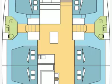 Hire Catamaran with or without skipper Bali Le Marin