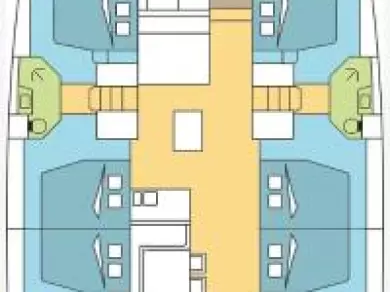 Catamaran to hire Alimos at the best price