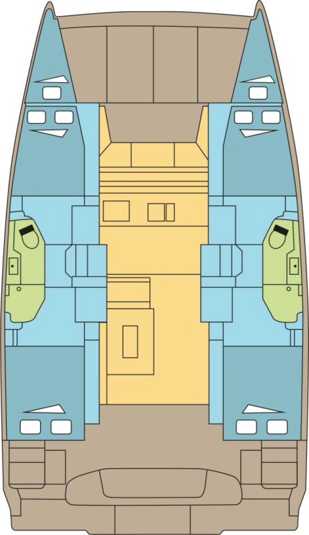 Hire Catamaran with or without skipper Bali Le Marin