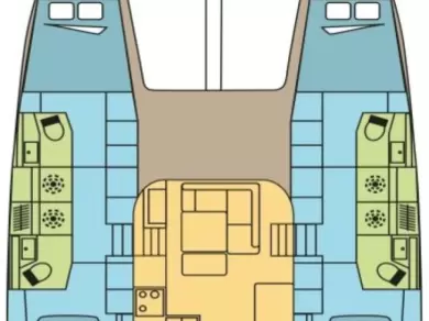 Hire Catamaran Excess with a boat licence