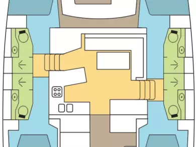 Hire Catamaran with or without skipper Lagoon Marsh Harbour