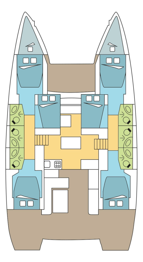 Catamaran hire in Parham Town - Lagoon Lagoon 50
